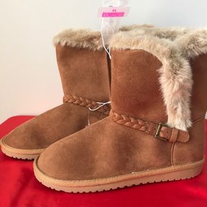 Winter boots tan Girls boots